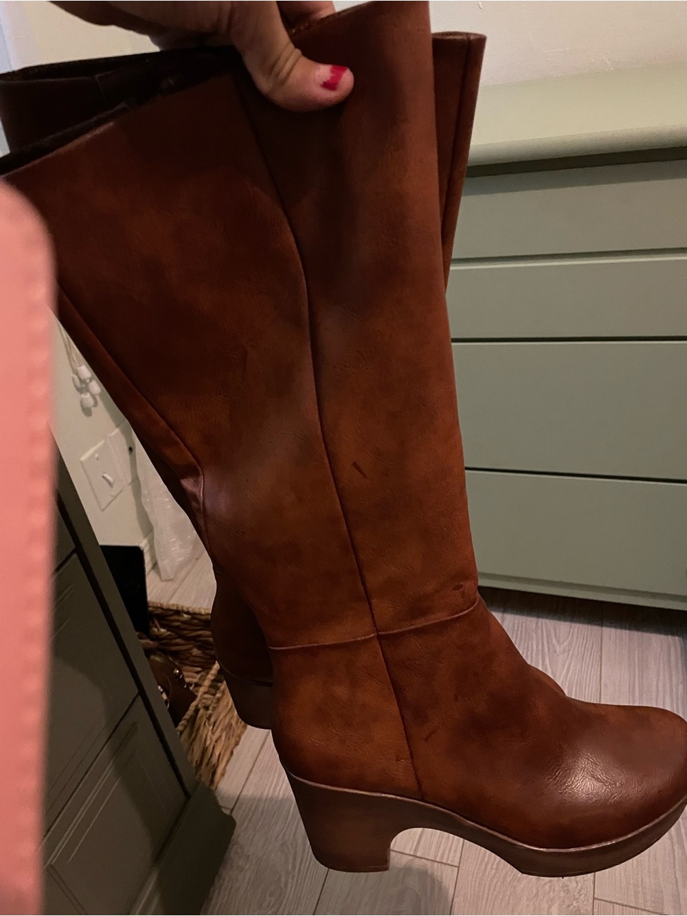 B.O.C Brogan Brown Tall Boots